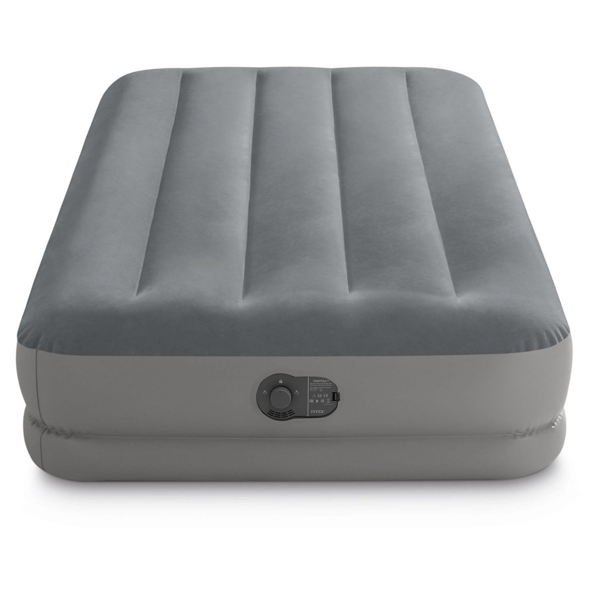 INTEX Matelas gonflable de camping électrique - 1 personne - 1,91 x 99 x 30cm - FLEX PUMP
