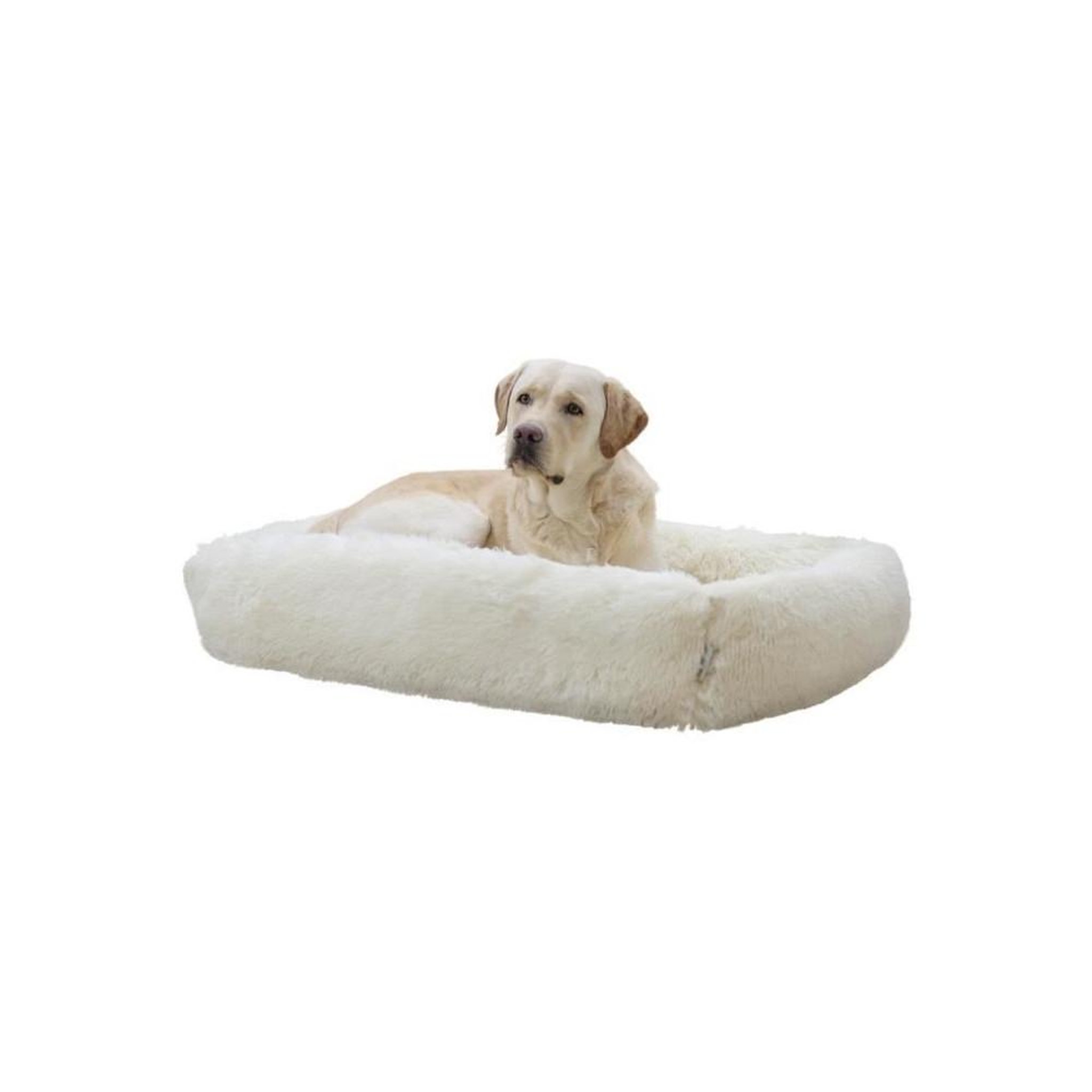 Voir la diapositive 4 : KERBL Corbeille - KERBL - Fluffy - 100 x 70 cm - Creme