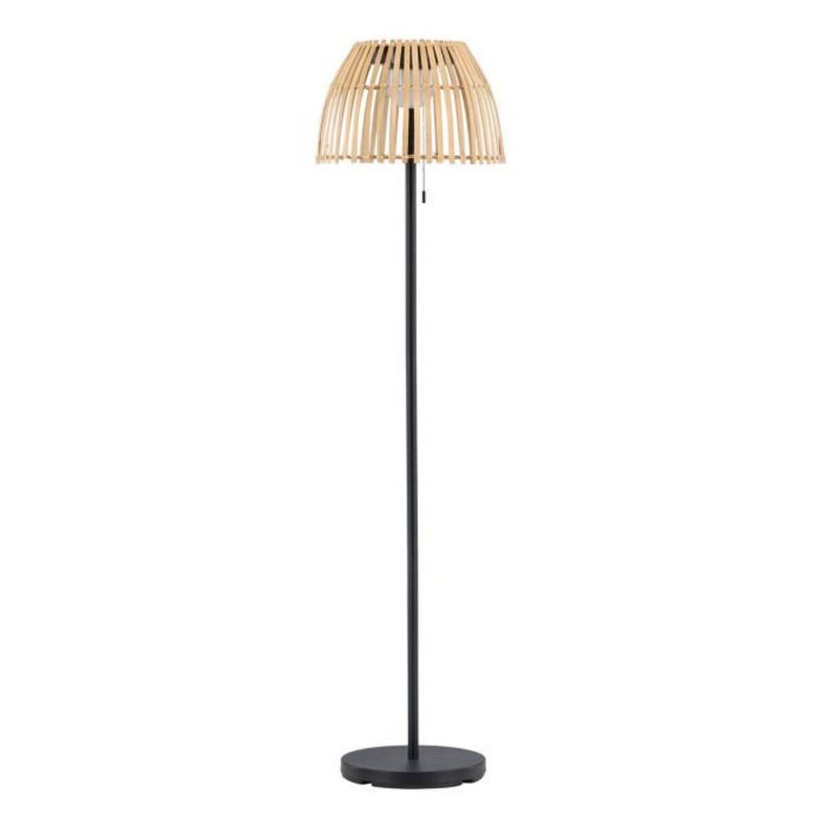 Paris Prix Lampadaire d'Extérieur en Bambou  Mabis  150cm Naturel