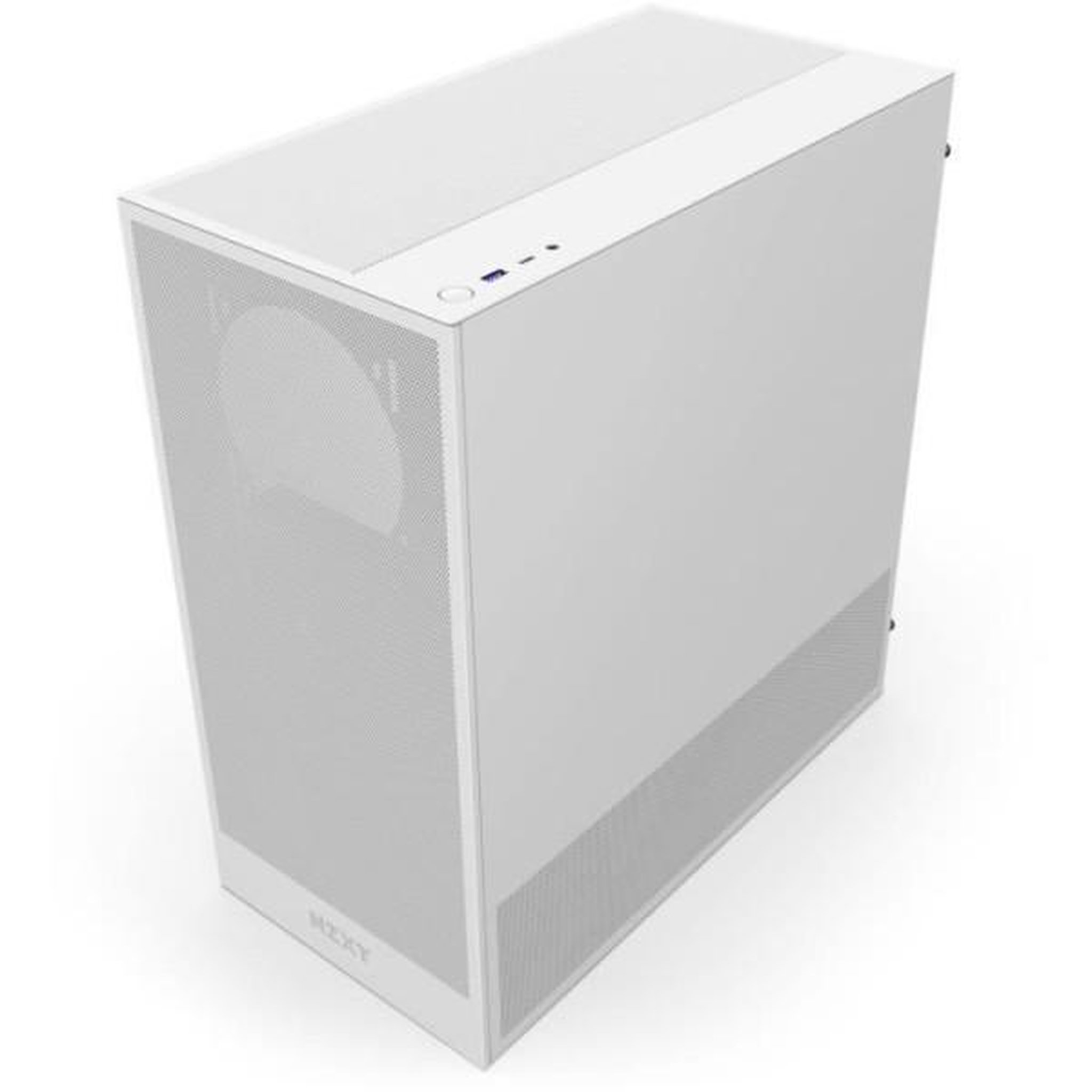Voir la diapositive 4 : NZXT Boitier moyen-tour compact atx - nzxt - cc-h52fw-01 - h5 flow - blanc