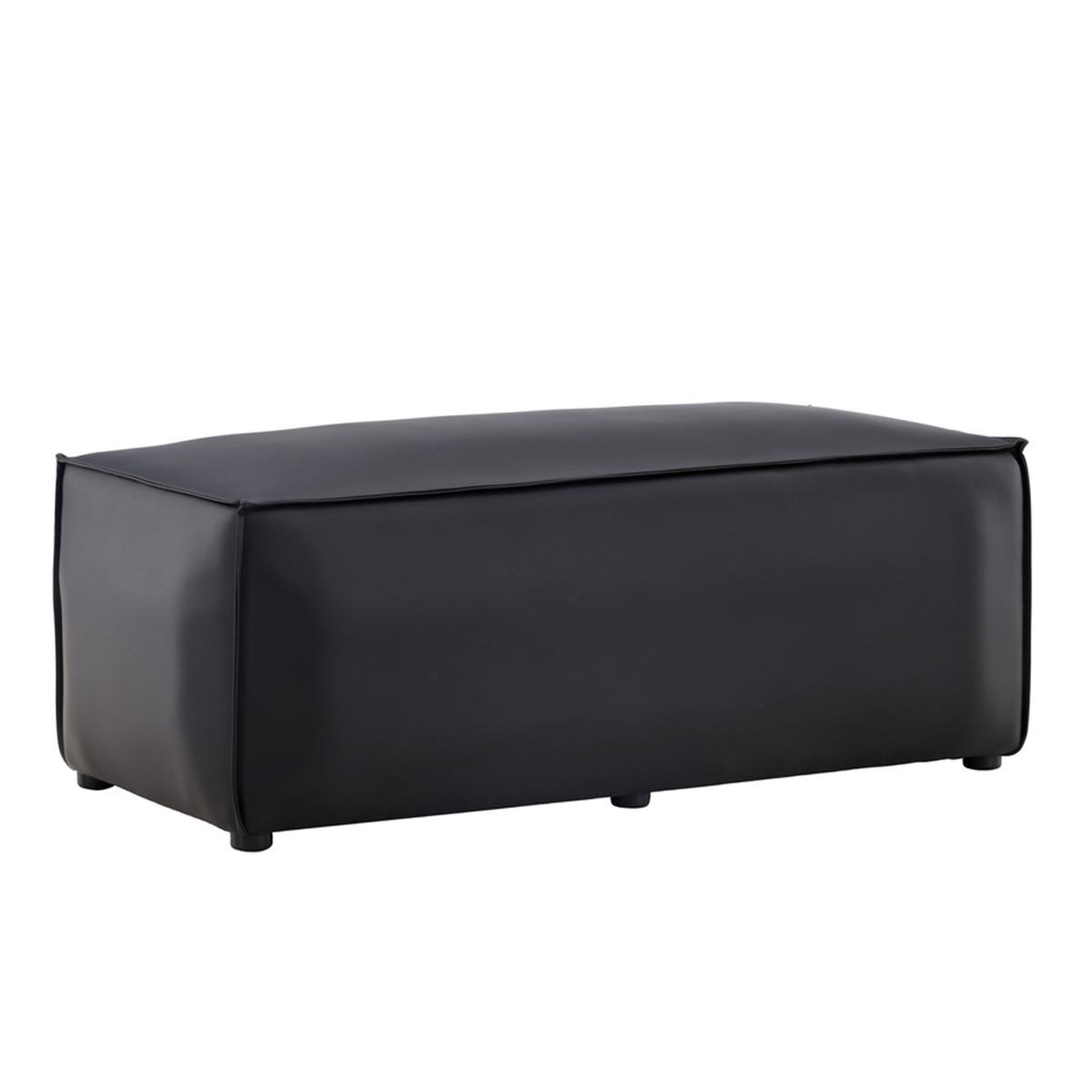 Paris Prix Banc pouf design  palermo  119cm noir