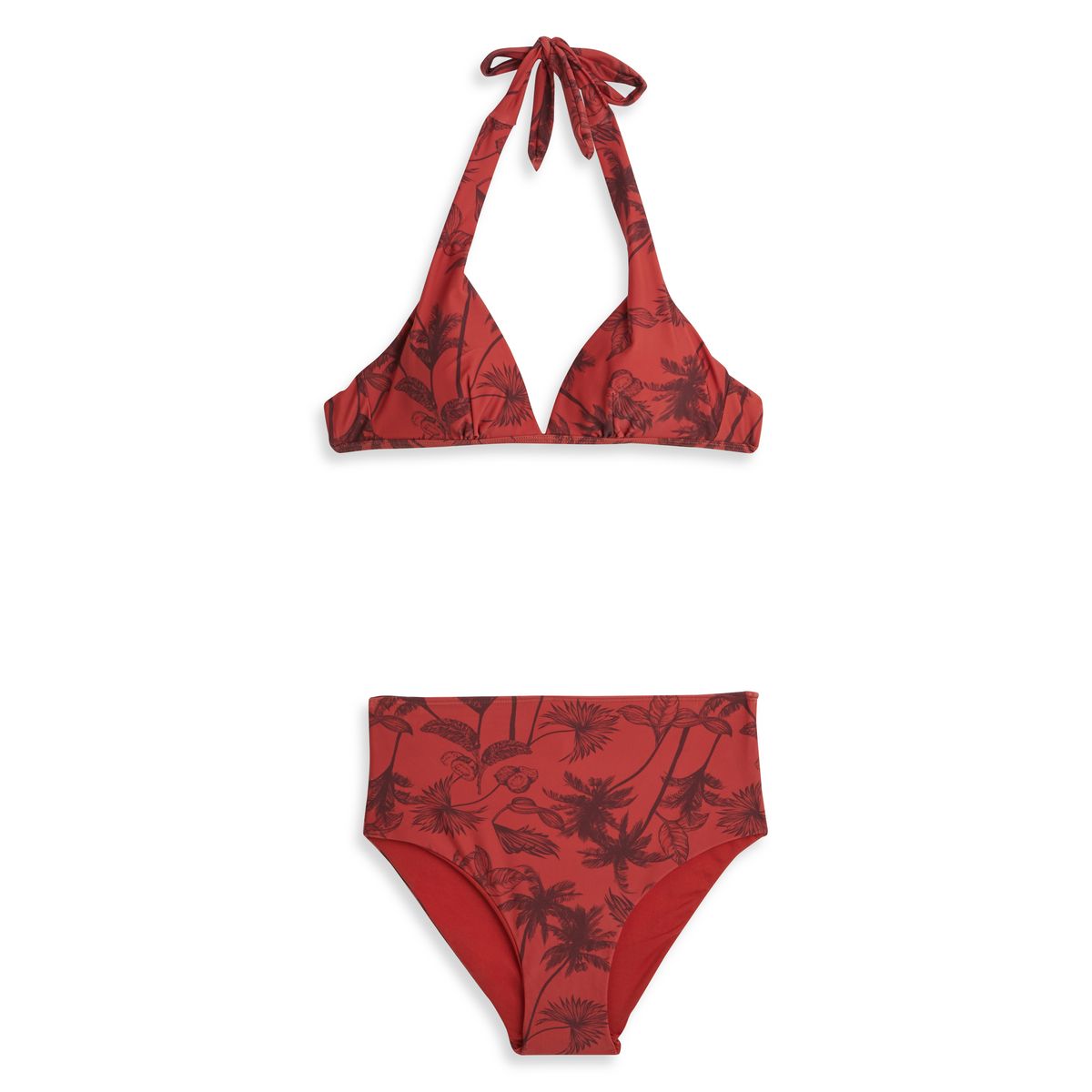 INEXTENSO Maillot de bain marron femme 