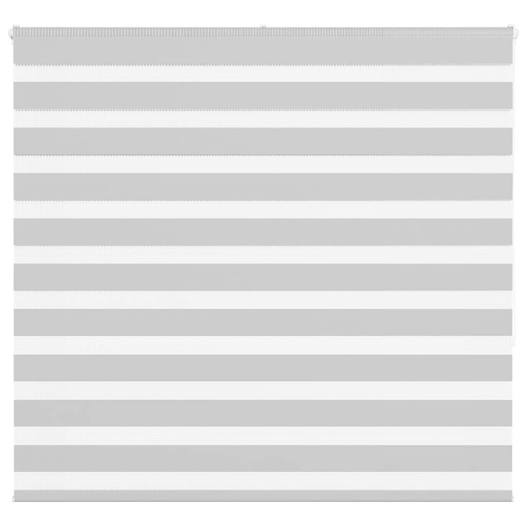 VIDAXL Store zebre gris clair largeur du tissu 160,9 cm polyester