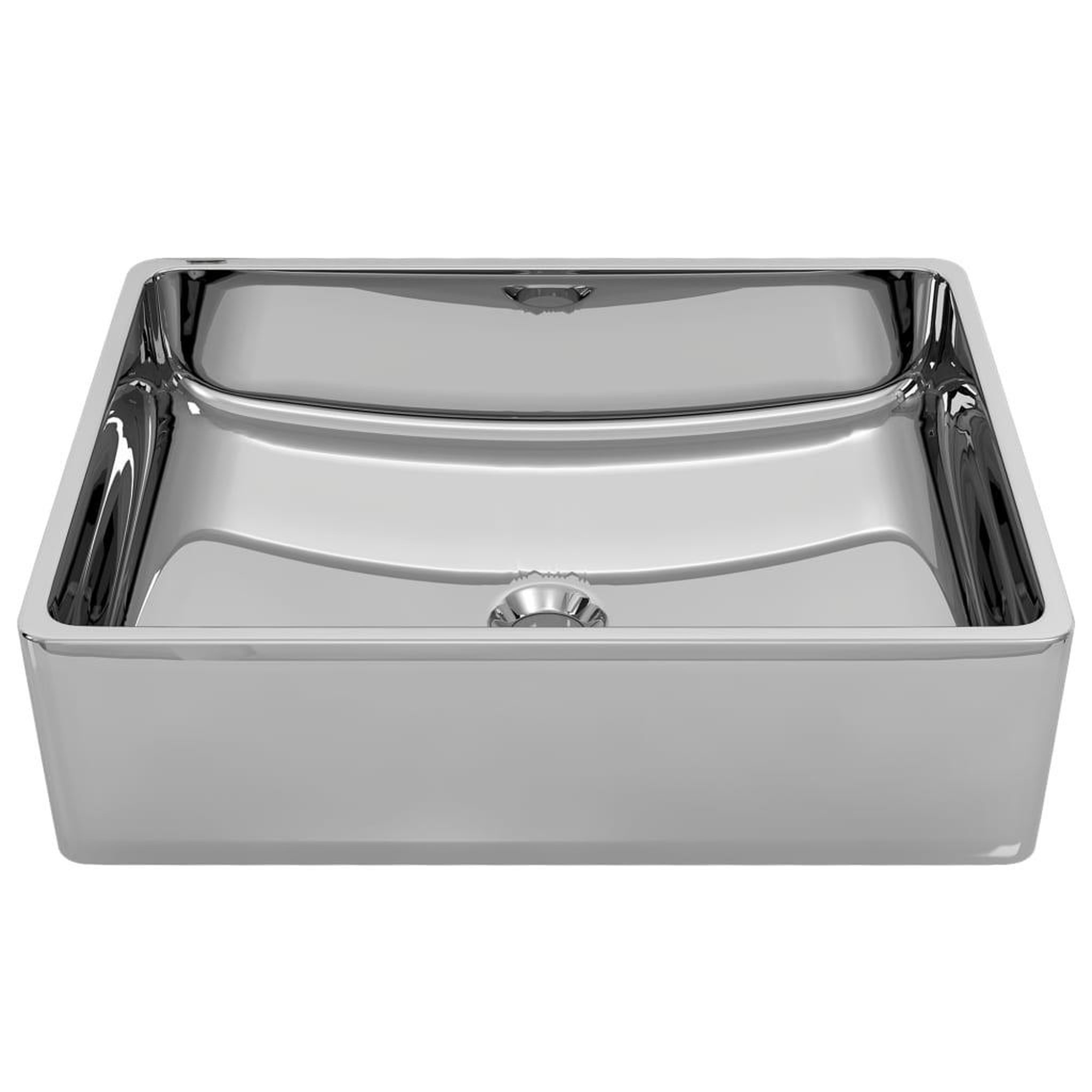 Voir la diapositive 2 : VIDAXL Lavabo 41 x 30 x 12 cm Ceramique Argente