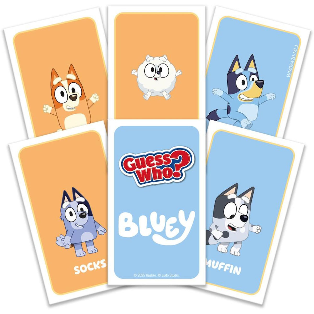 Winning Moves QUI EST-CE ? Bluey - Jeu de société - WINNING MOVES - Des 6 ans