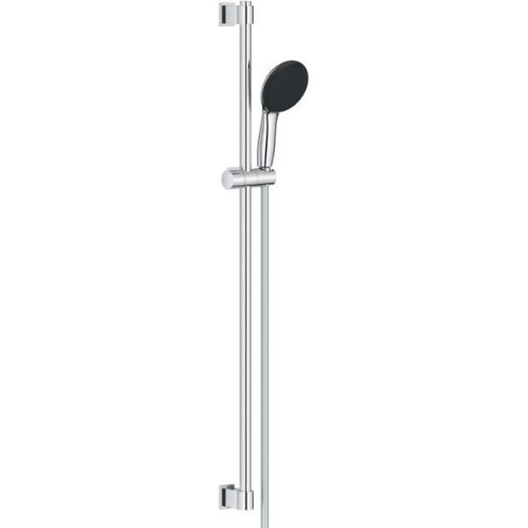 Grohe Ensemble de douche avec pommeau 1 jet, barre 90cm et flexible - GROHE Vitalio Start 110 26953001 - Economie d'eau - Chromé