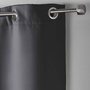Voir la diapositive 2 : Paris Prix Rideau Occultant  Occult  135x280cm Anthracite