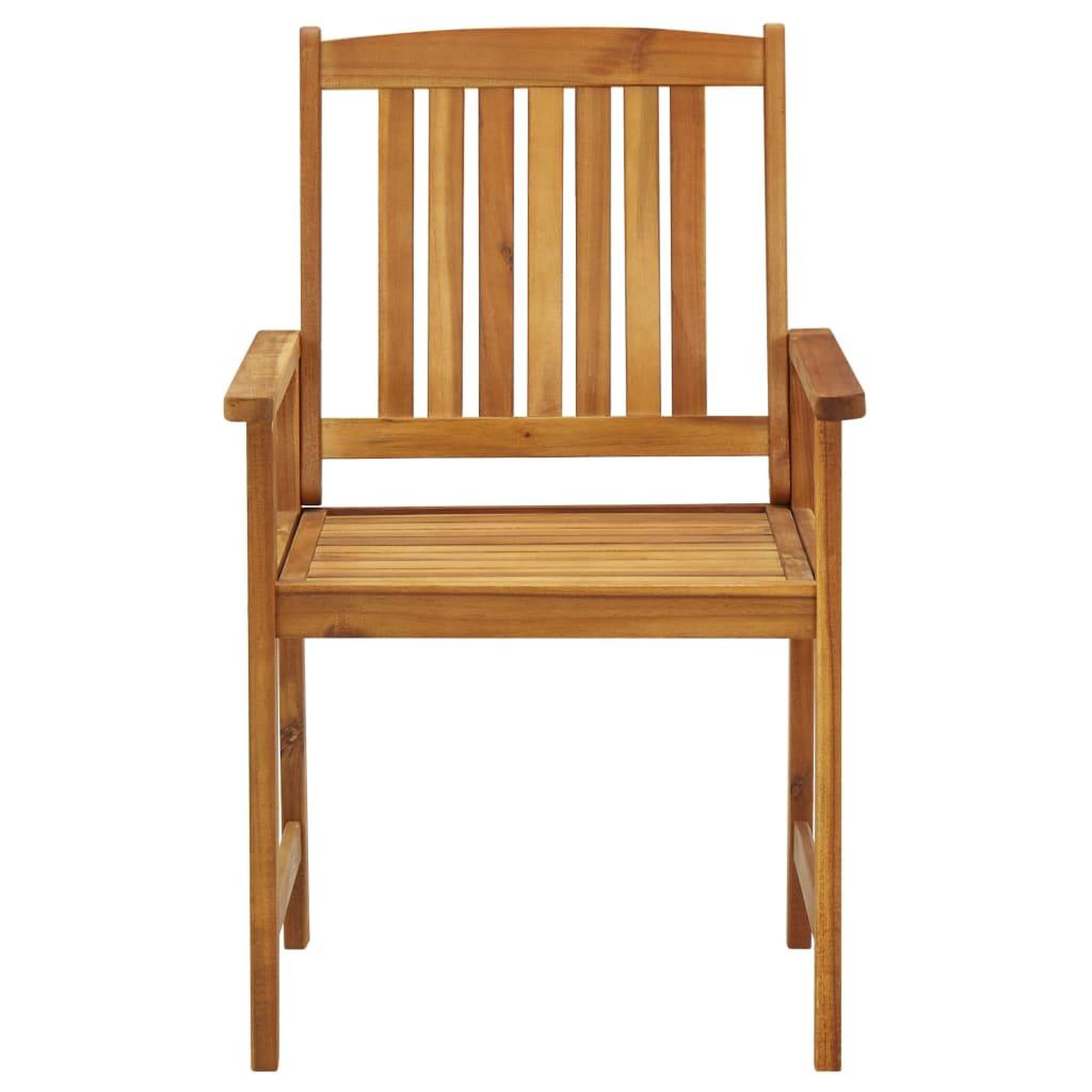 Voir la diapositive 5 : VIDAXL Chaises de jardin avec coussins lot de 2 Bois d'acacia massif