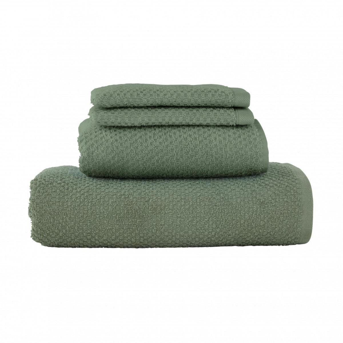 GUY LEVASSEUR Lot 2 serviettes de bain et 2 gants de toilette