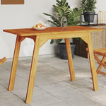 VIDAXL Table a manger de jardin 110x56x75 cm bois massif d'acacia