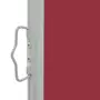 VIDAXL Auvent lateral retractable de patio 60x300 cm Rouge