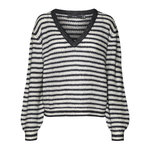 Vero Moda Pull Noir/Écru Femme Vero Moda Mearth. Coloris disponibles : Noir