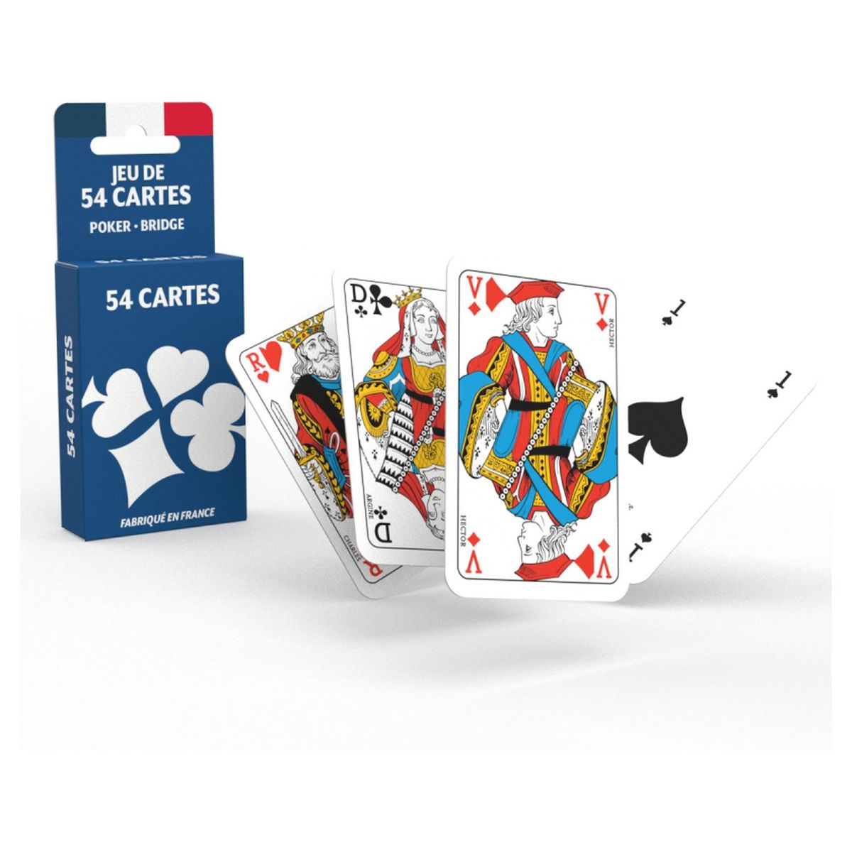 CARTAMUNDI Basic jeu de 54 cartes 