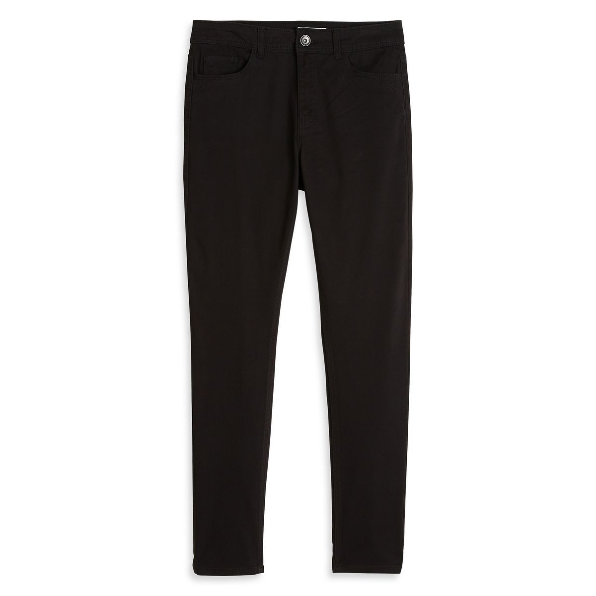 INEXTENSO Pantalon noir uni femme
