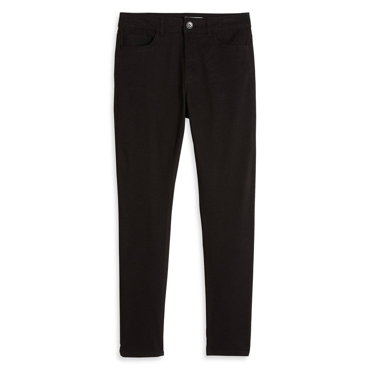 INEXTENSO Pantalon noir uni femme