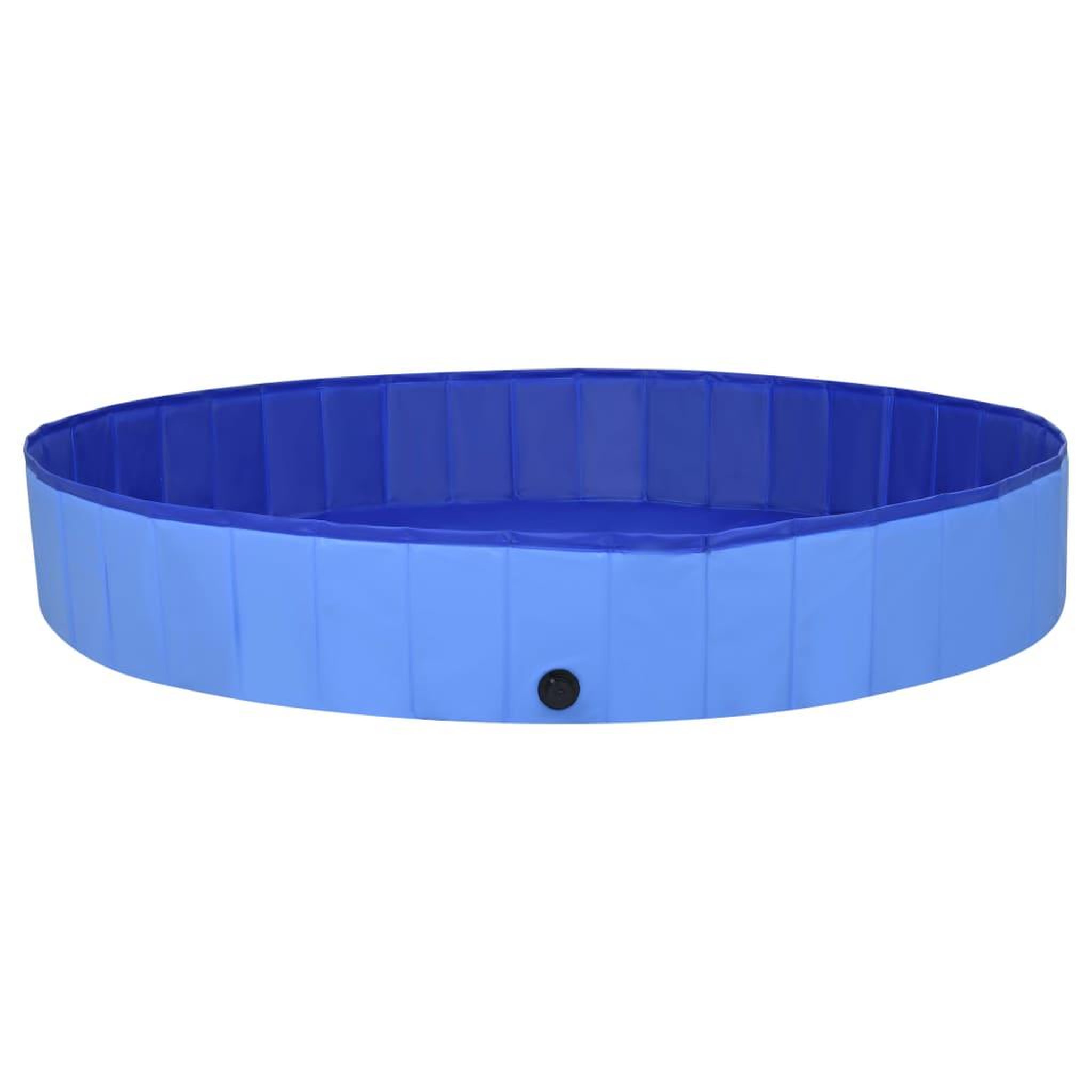 Voir la diapositive 3 : VIDAXL Piscine pliable pour chiens bleu 200x30 cm pvc
