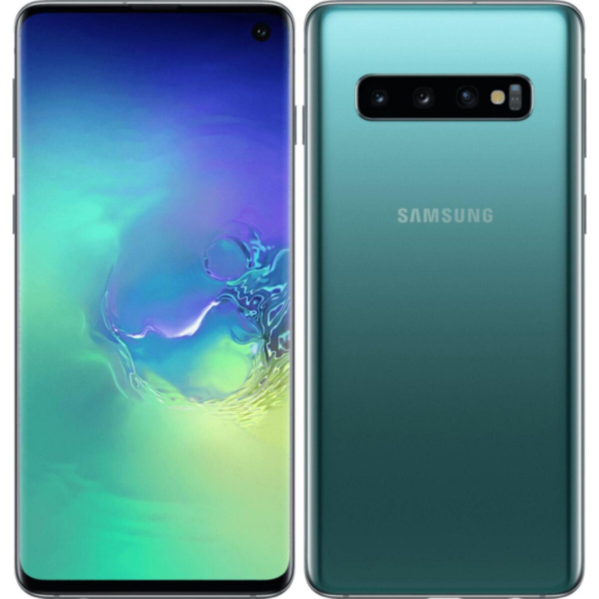 Samsung Galaxy S10 (Dual Sim) Reconditionné 128 Go - Grade A+ - Vert