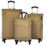 Voir la diapositive 1 : David Jones Lot de 3 valises souples dont 1 cabine
