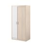 Voir la diapositive 3 : Armoire 2 portes SACHA H180cm