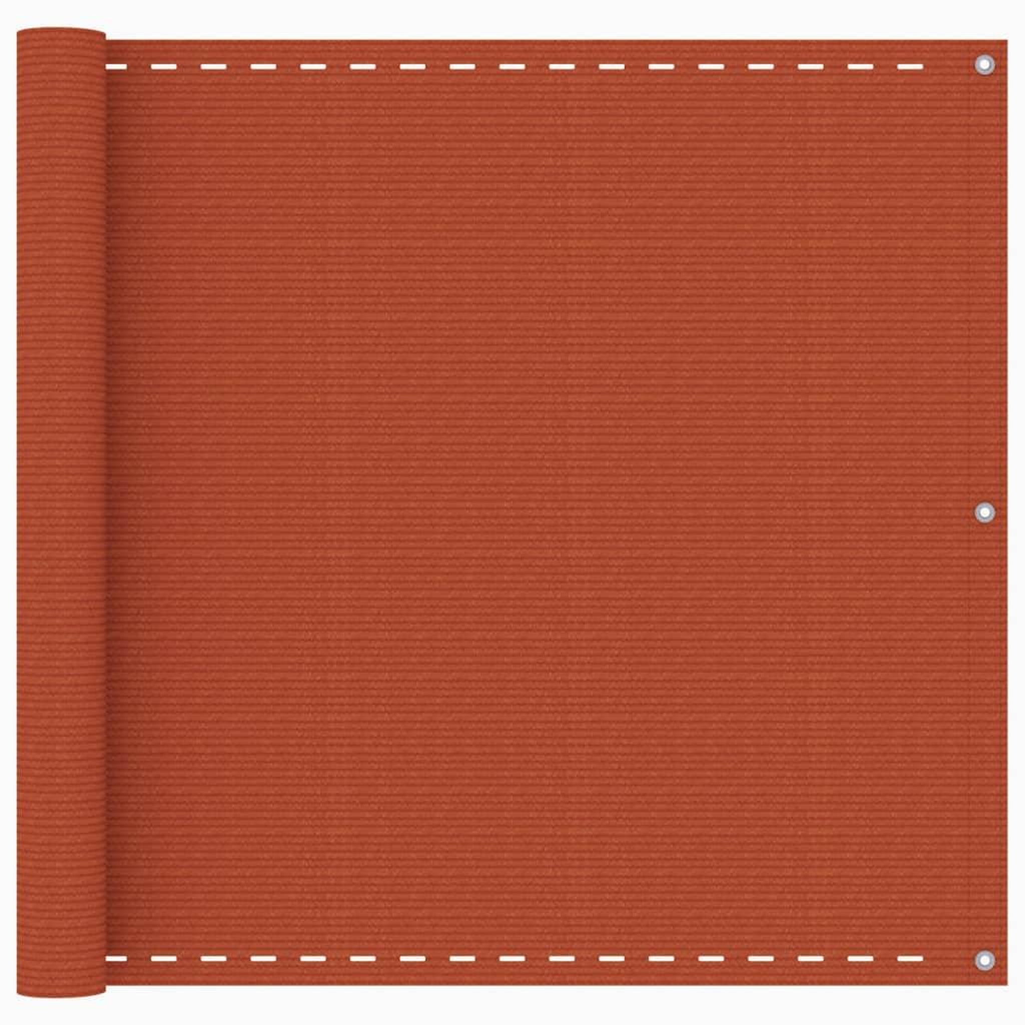 Voir la diapositive 1 : VIDAXL Ecran de balcon Orange 90x400 cm PEHD
