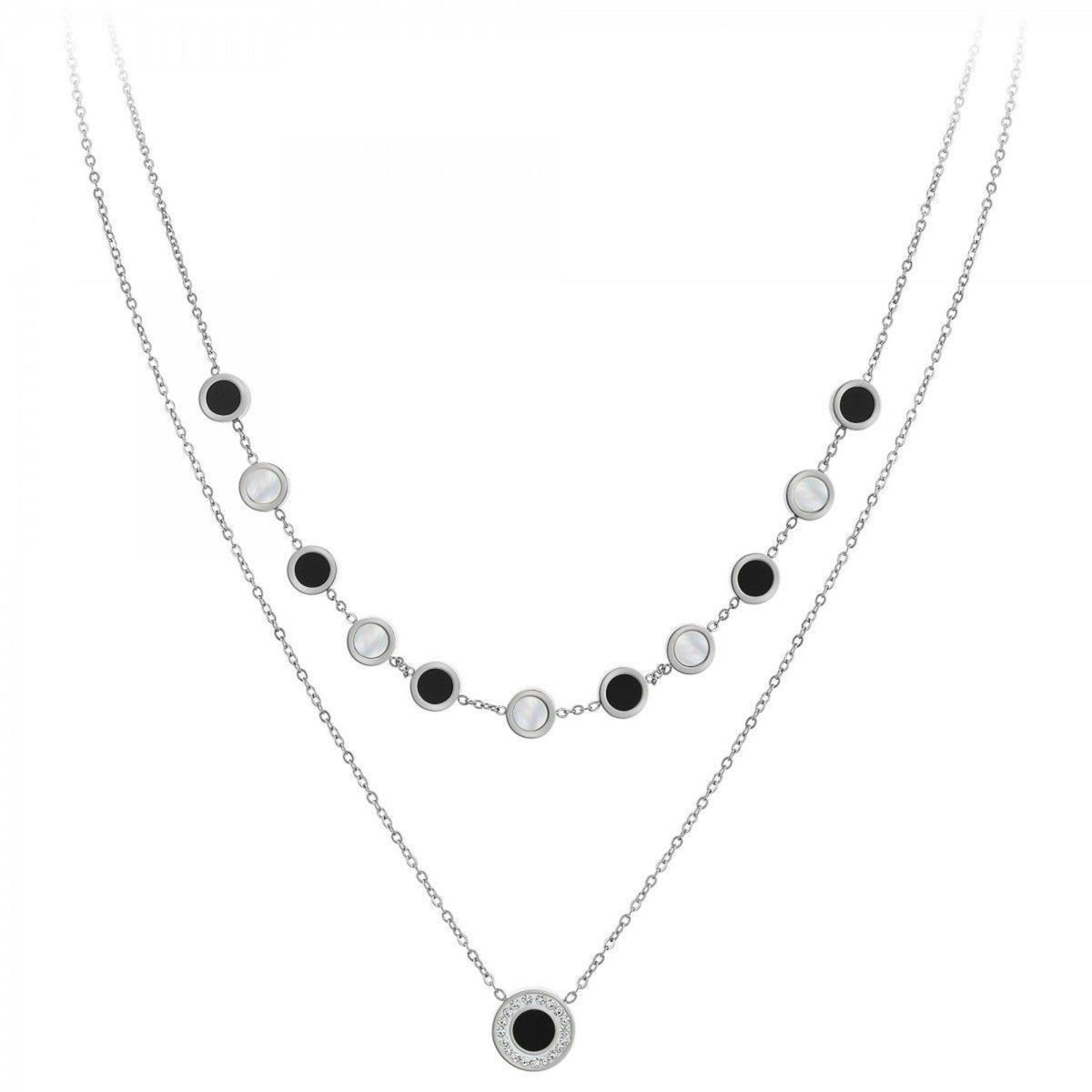 SC CRYSTAL Collier SC Crystal orné de Cristaux scintillants