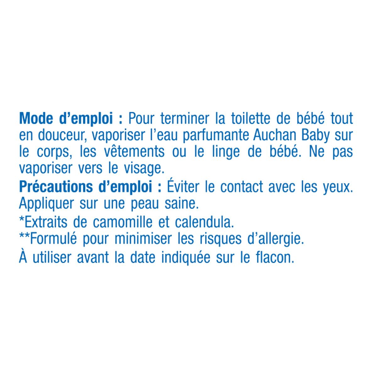 AUCHAN BABY Maxi Carré A L'Aloe Vera 3X 80