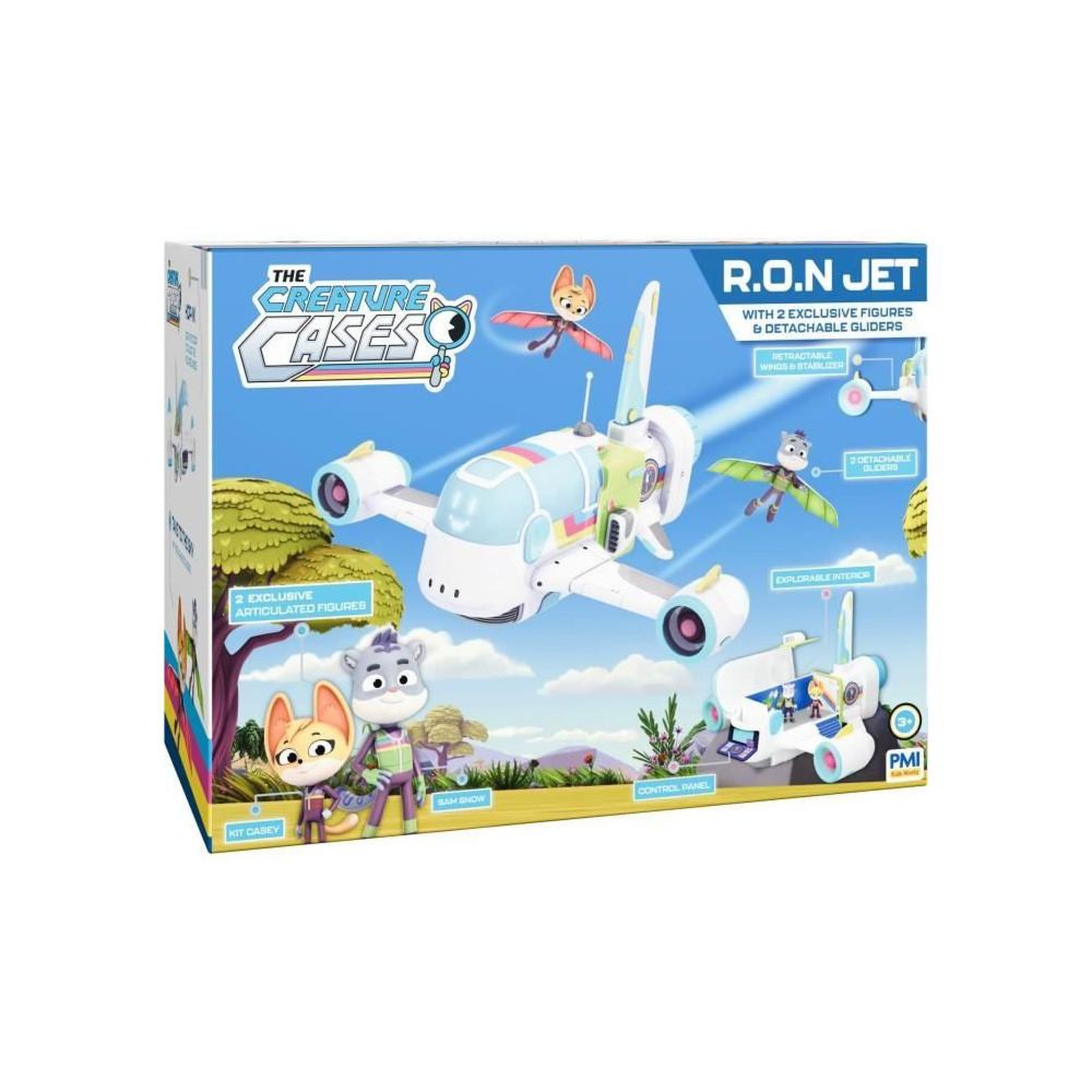 Voir la diapositive 2 : BANDAI Coffret R.O.N Jet - BANDAI - Enquetes Sauvages - PMCC9014