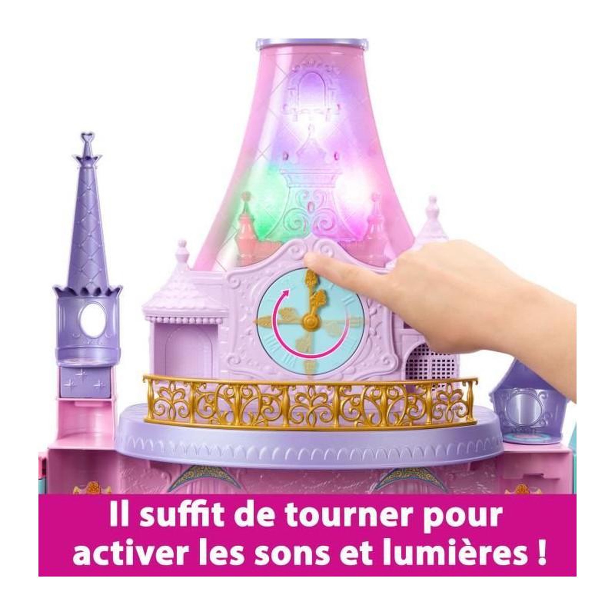 Voir la diapositive 3 : MATTEL GRAND CHÂTEAU DES PRINCESSES - MATTEL - HLW29 - POUPEE MANNEQUIN DISNEY