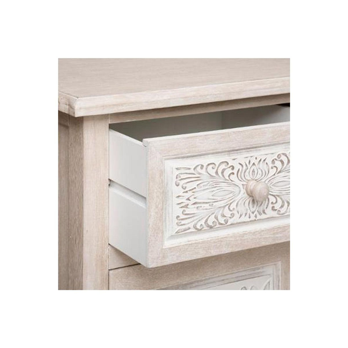 ATMOSPHERA Buffet 2 Portes & 2 Tiroirs  Hina  85cm Naturel