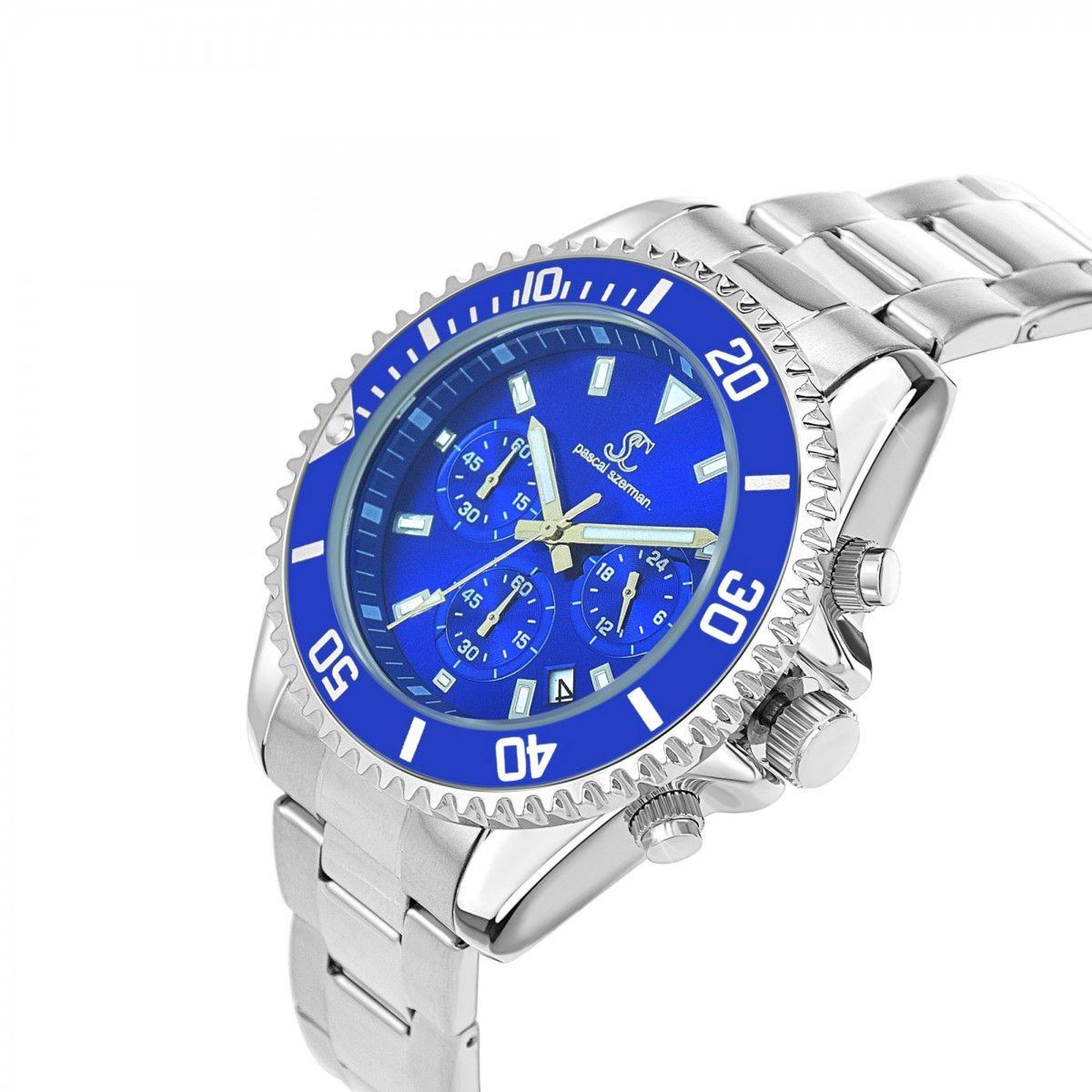 Voir la diapositive 3 : SC CRYSTAL Montre homme quartz par Pascal Szerman