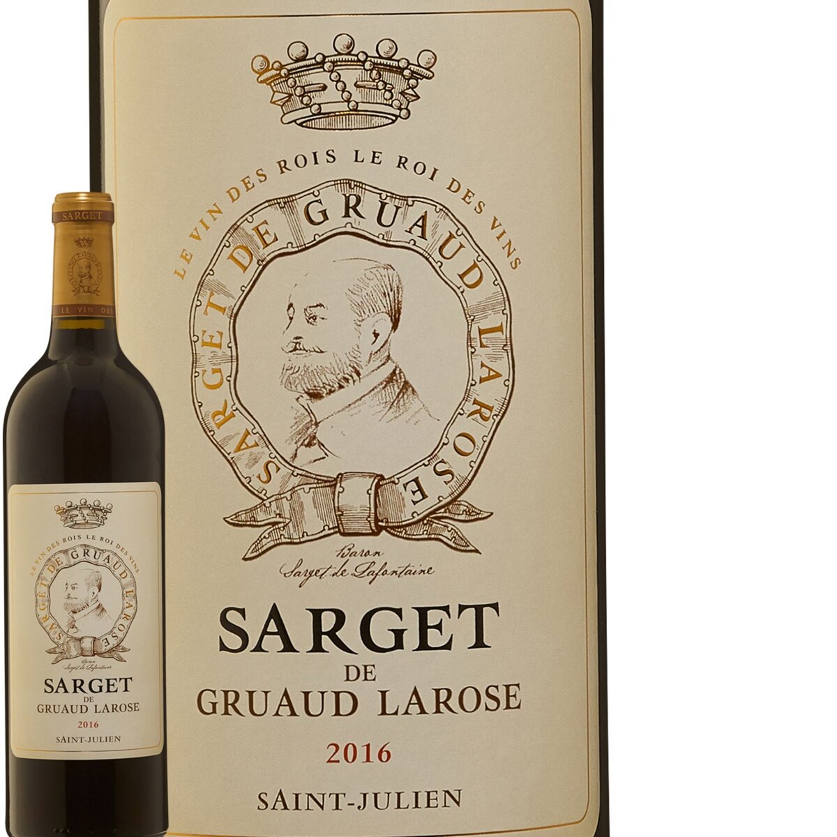 Sarget de Graud Larose Second vin du Château Gruaud Larose Saint-Julien Rouge 2016