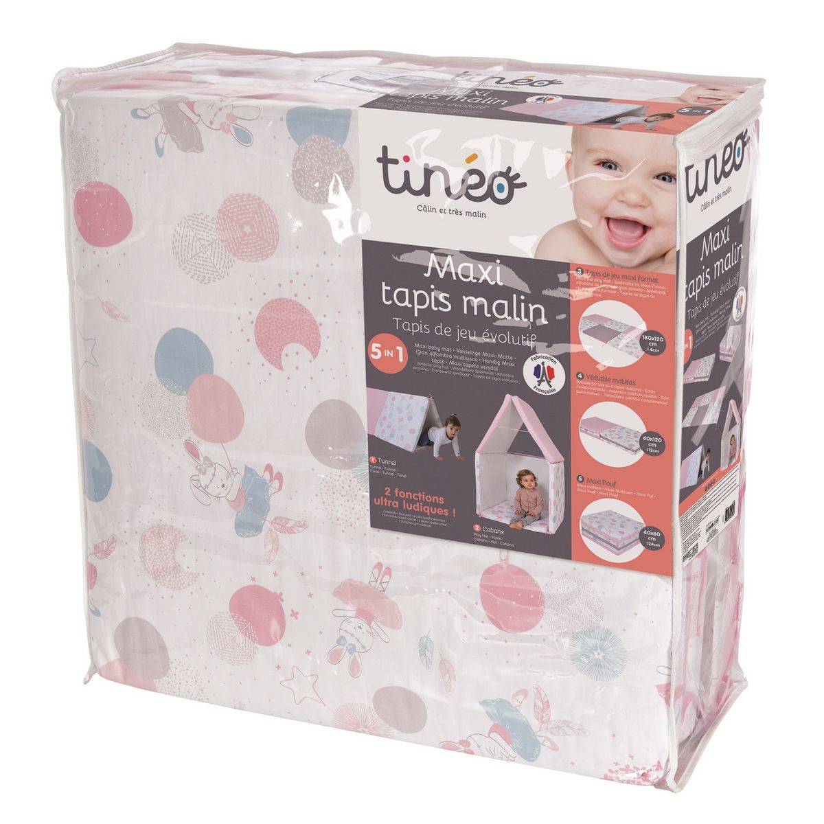 TINEO Maxi tapis malin 5 en 1