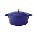ASTER Casserole électrique Aster aluminium 28 cm 5 litres bleu