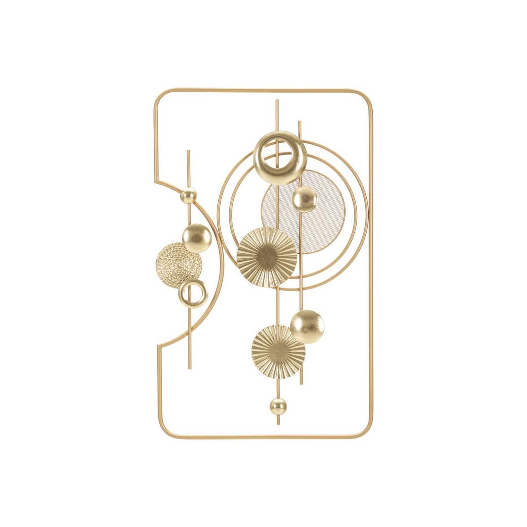Paris Prix Décoration murale en métal  goldy  80cm or