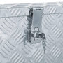 Voir la diapositive 5 : VIDAXL Boîte en aluminium 76,5 x 26,5 x 33 cm Argente