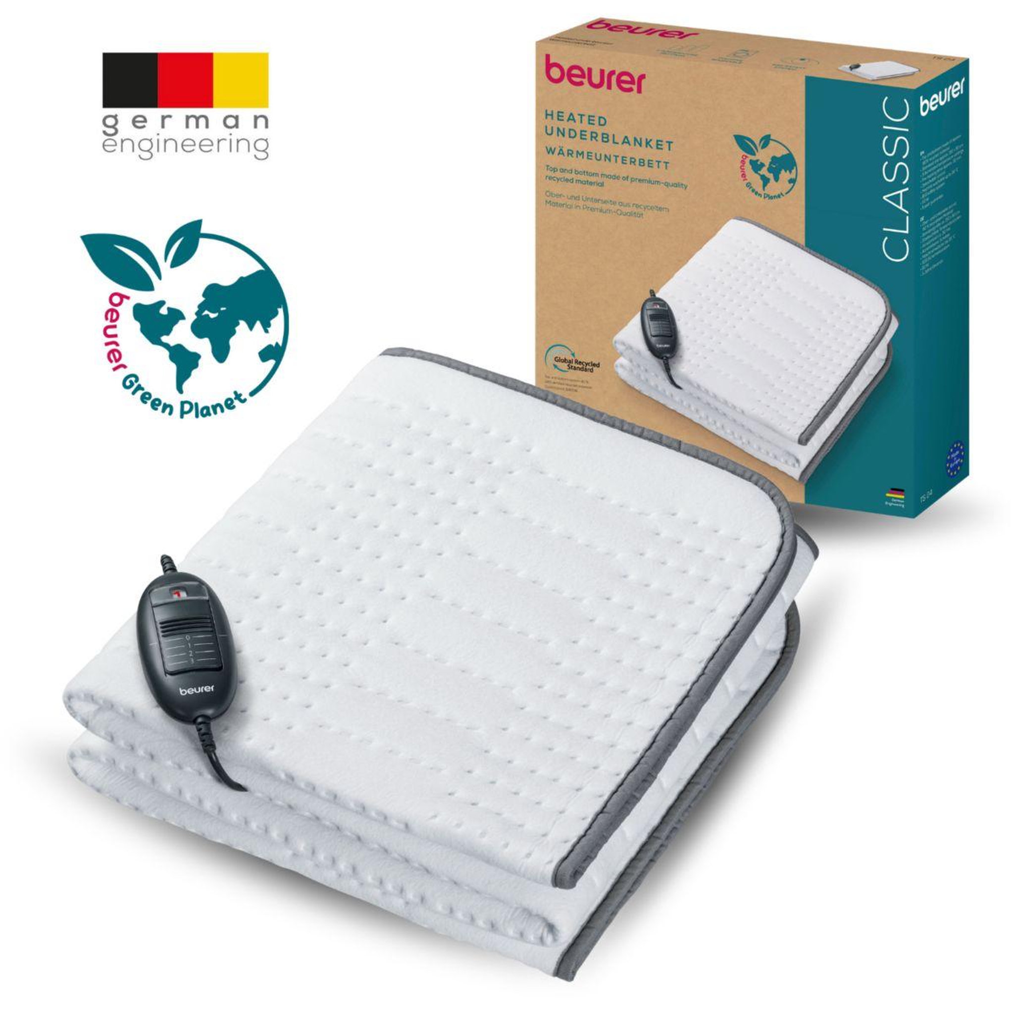 Beurer Surmatelas chauffant TS 24 Green Planet
