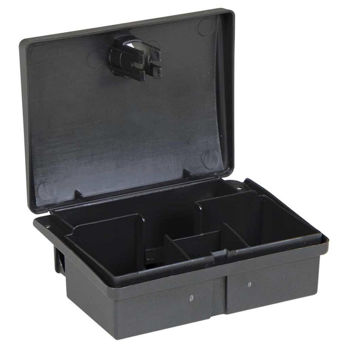 VIDAXL Pieges a souris 10 pcs noir 13x10x4 cm