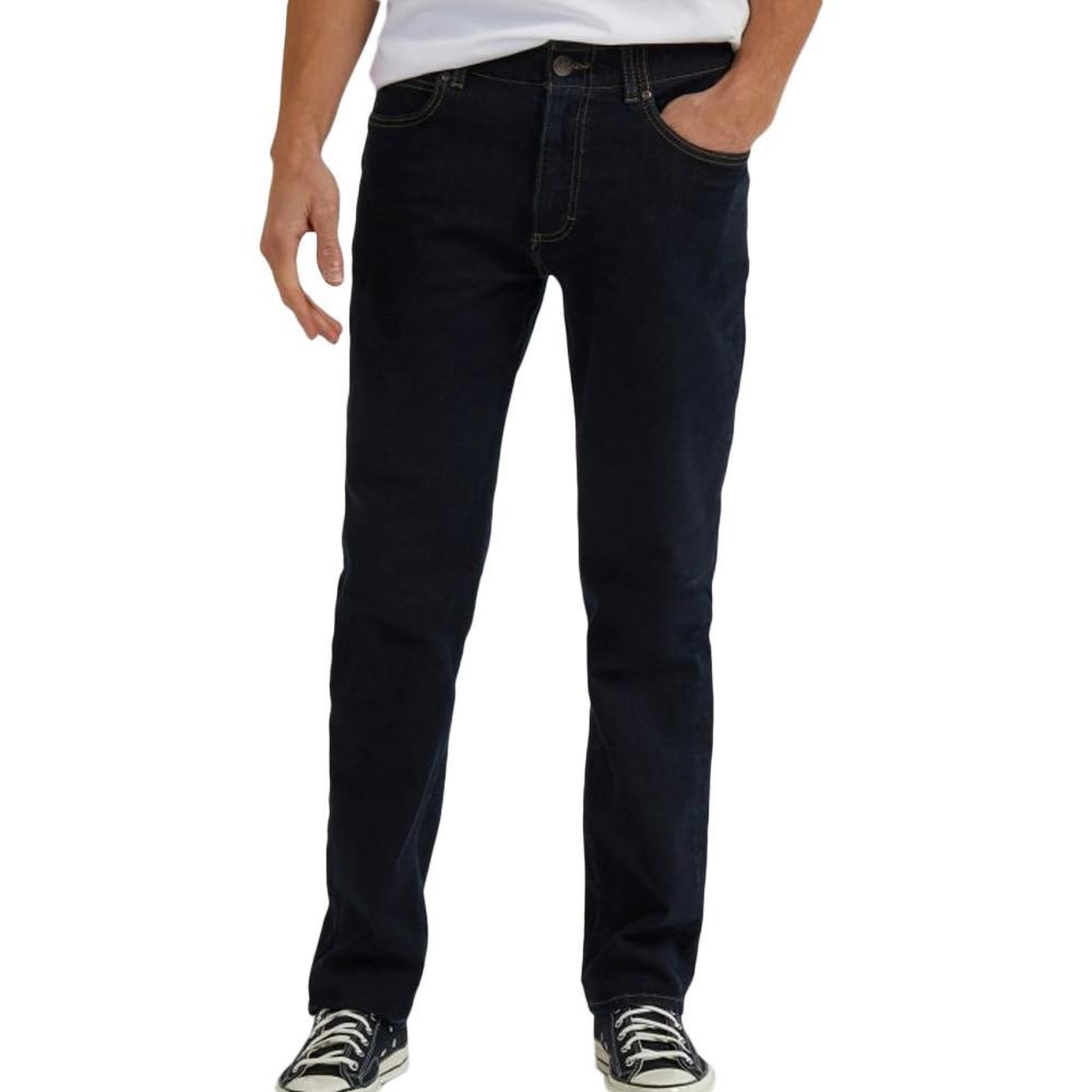 Voir la diapositive 1 : LEE Jean  Brut Homme Straight Fit LEE Rinse
