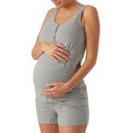 MAMALICIOUS Pyjama  Femme Mamalicious Helene. Coloris disponibles : Gris