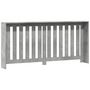 Voir la diapositive 5 : VIDAXL Cache-radiateur gris beton 175x20x82 cm bois d'ingenierie