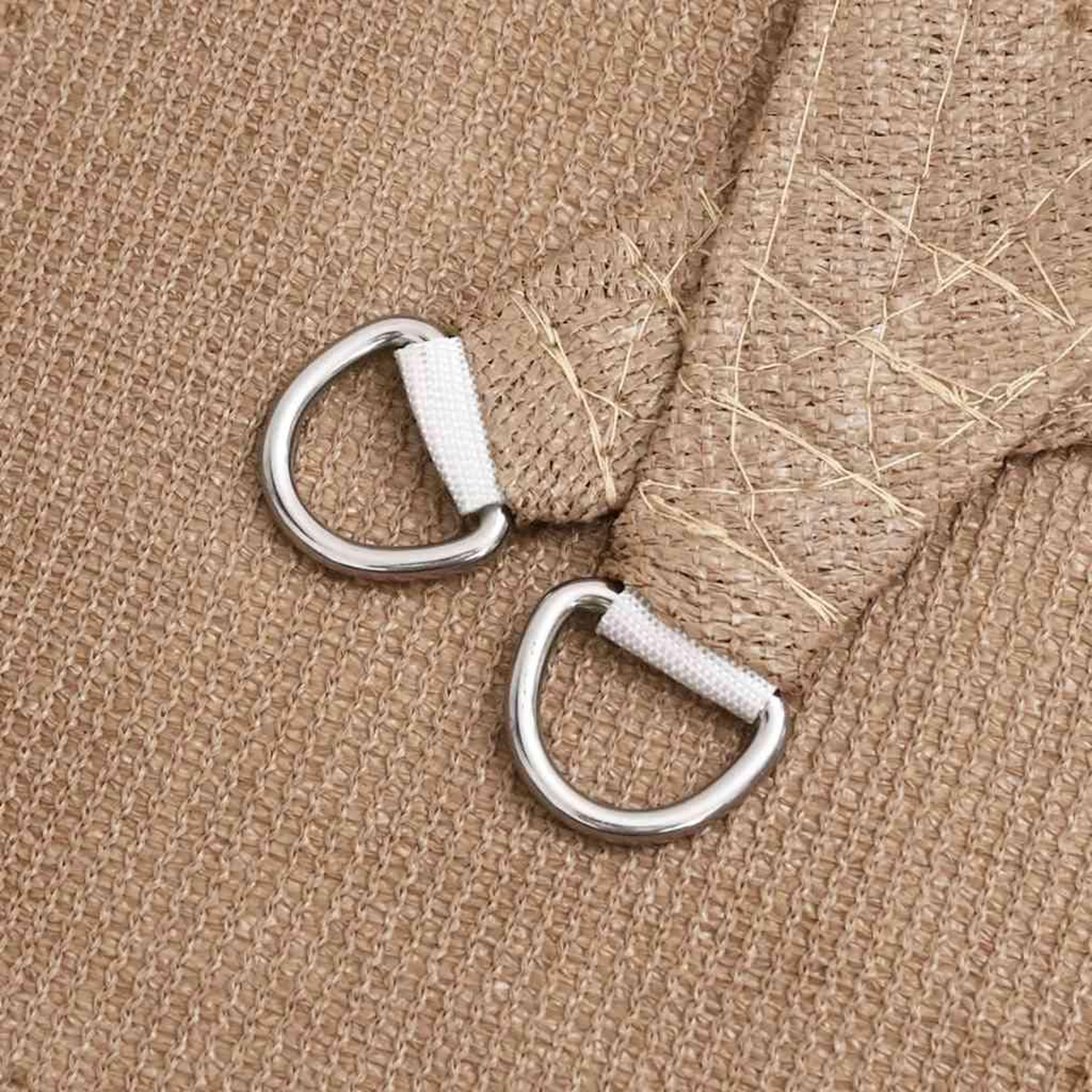 Voir la diapositive 5 : VIDAXL Voile d'ombrage 160 g/m^2 Taupe 3x3x3 m PEHD