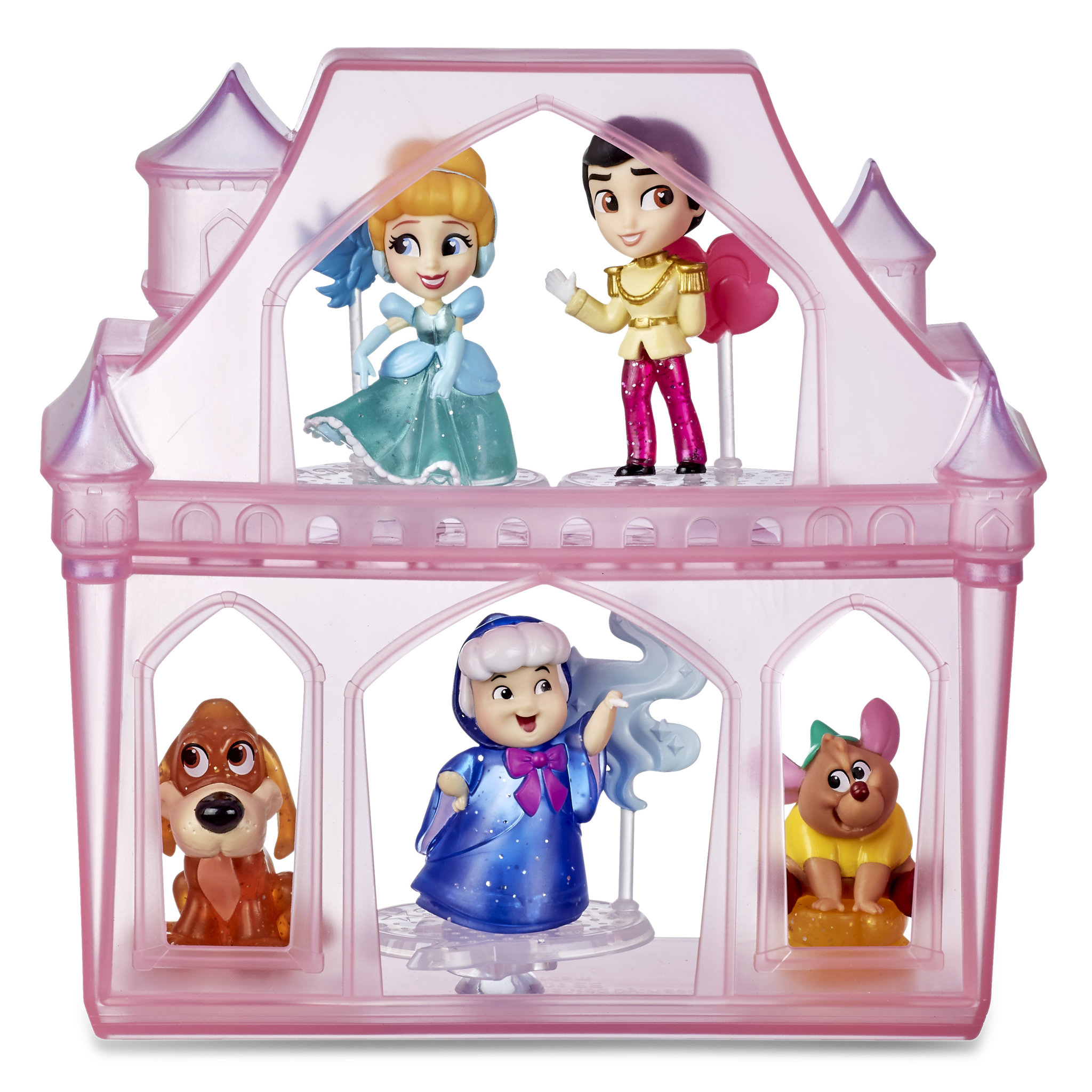 Voir la diapositive 2 : HASBRO Disney Princess Comics Surprise Cendrillon avec 5 poupées