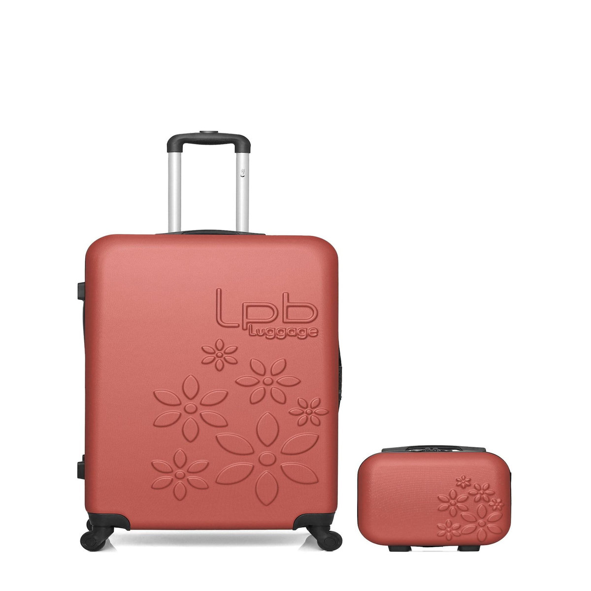 LES P'TITES BOMBES LPB Lot de 2 - Valise grand format et vanity ELEONOR