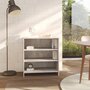 Voir la diapositive 3 : VIDAXL Buffet Gris beton 70x40,5x75 cm Bois d'ingenierie