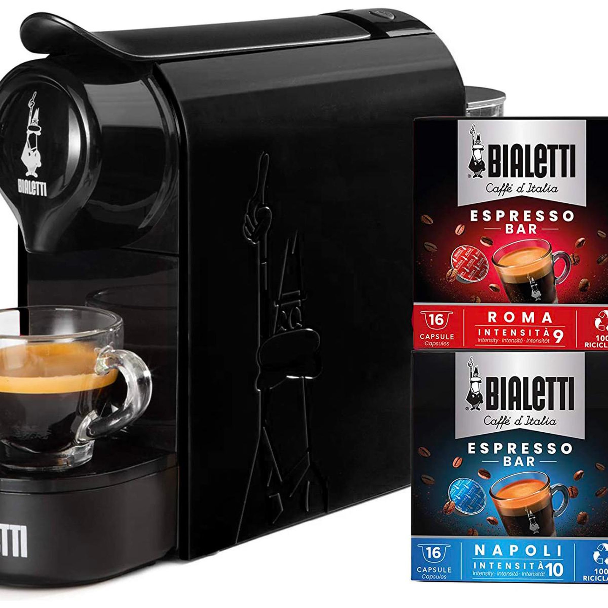 Voir la diapositive 1 : BIALETTI Bialetti gioia entièrement automatique cafetière à dosette 0,5 l