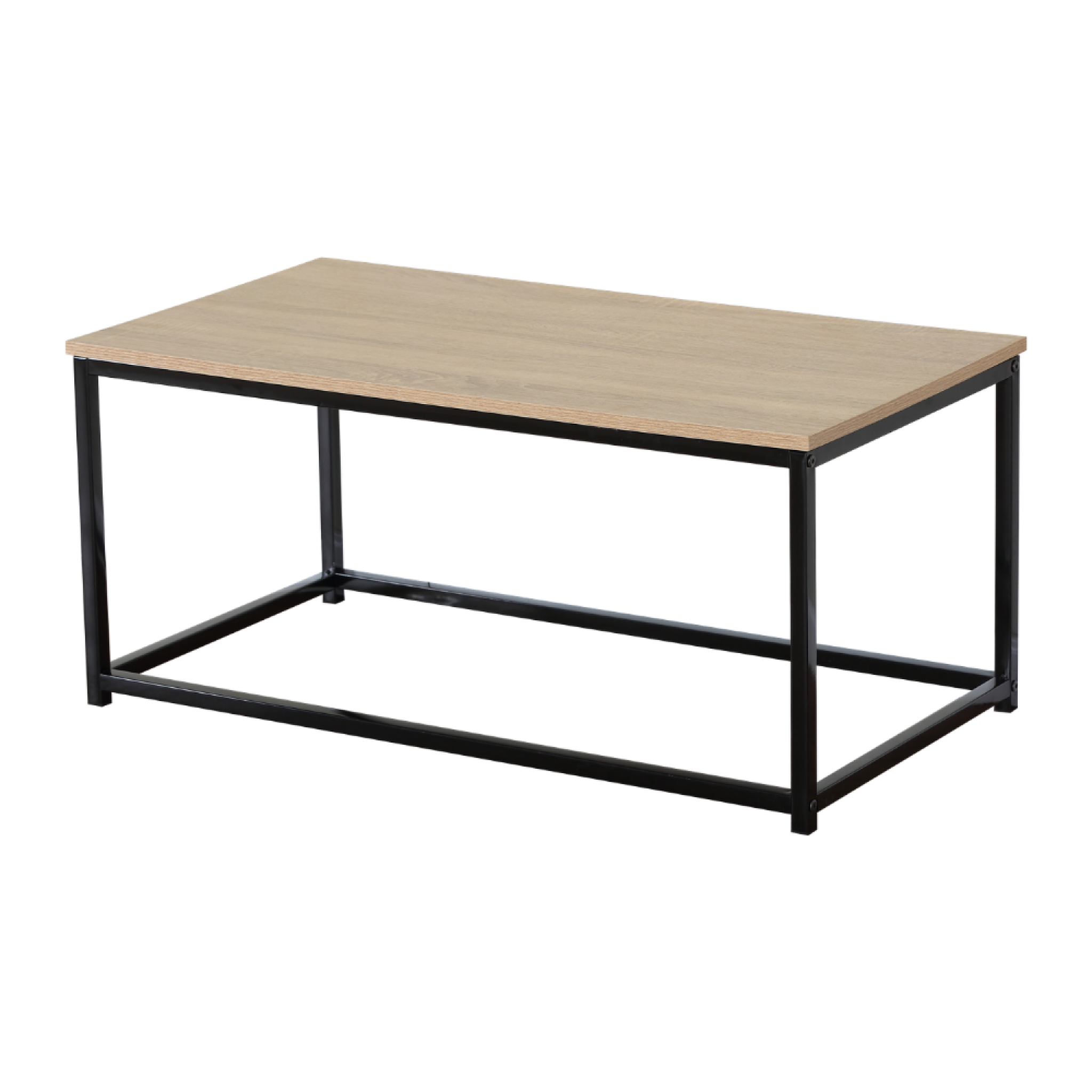 Voir la diapositive 6 : CONCEPT USINE Table basse rectangle 90x48cm bois tivi
