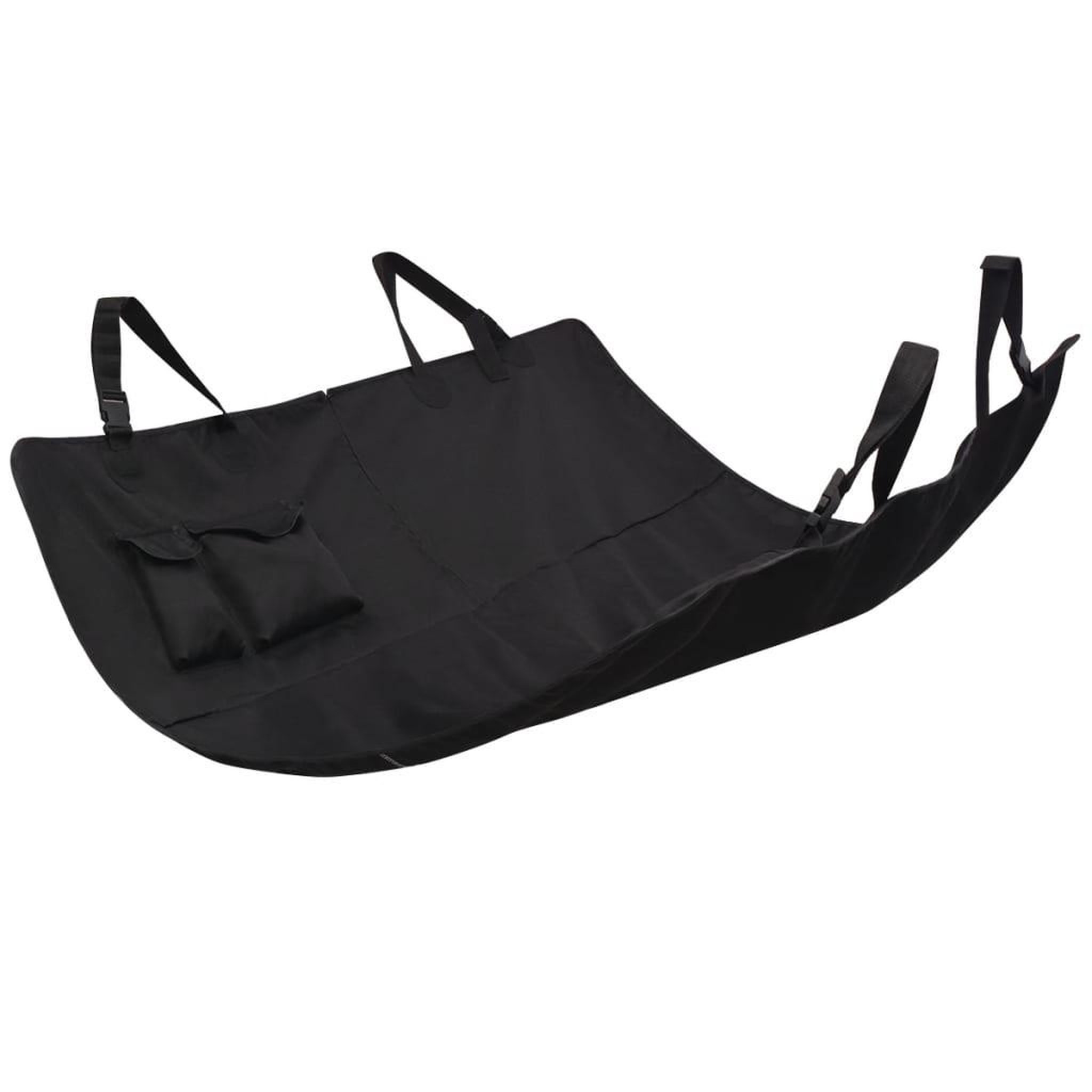 Voir la diapositive 2 : VIDAXL Housse de siege auto pour animaux 148 x 142 cm Noir