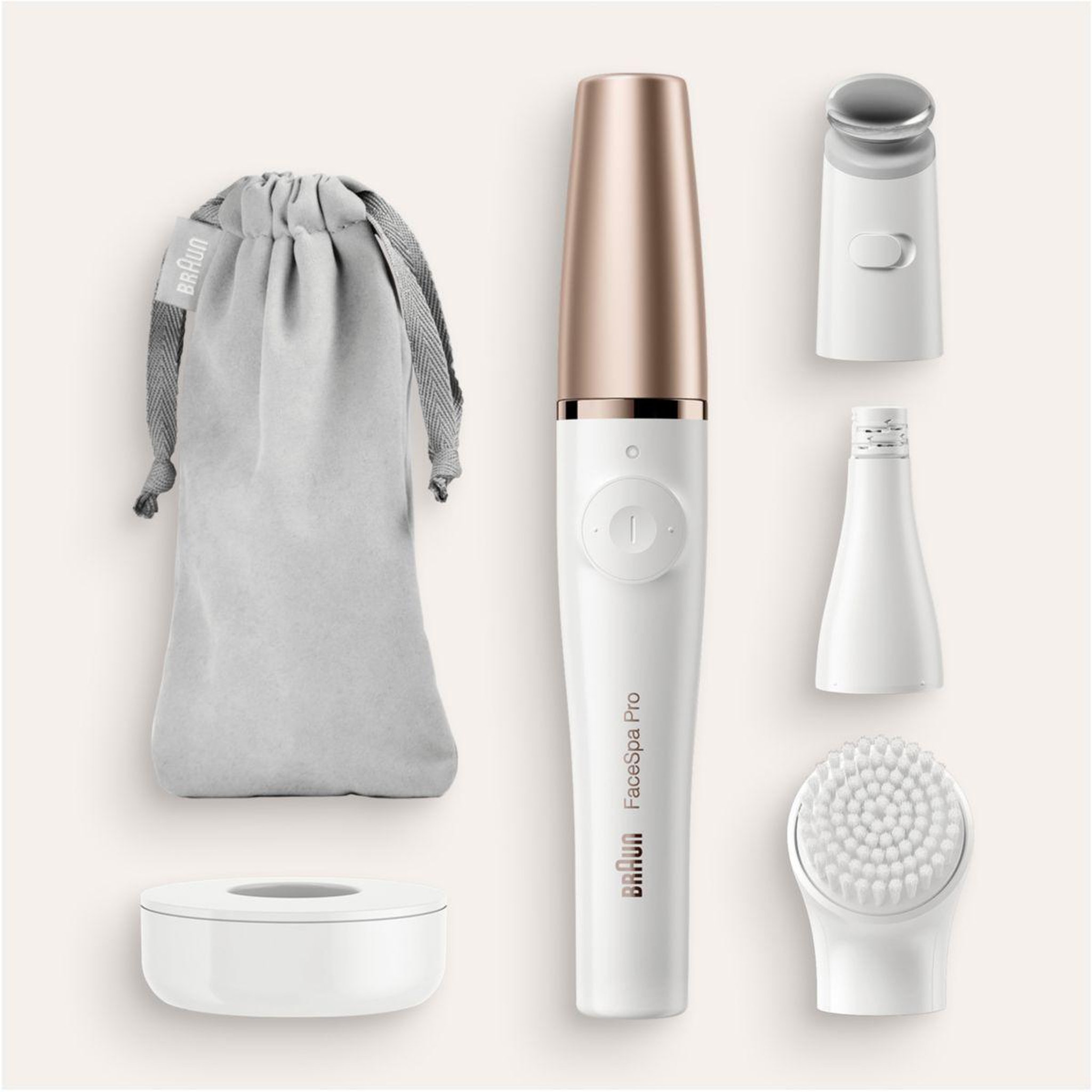 Voir la diapositive 4 : BRAUN Epilateur FaceSpa Pro 911 + brosse visage