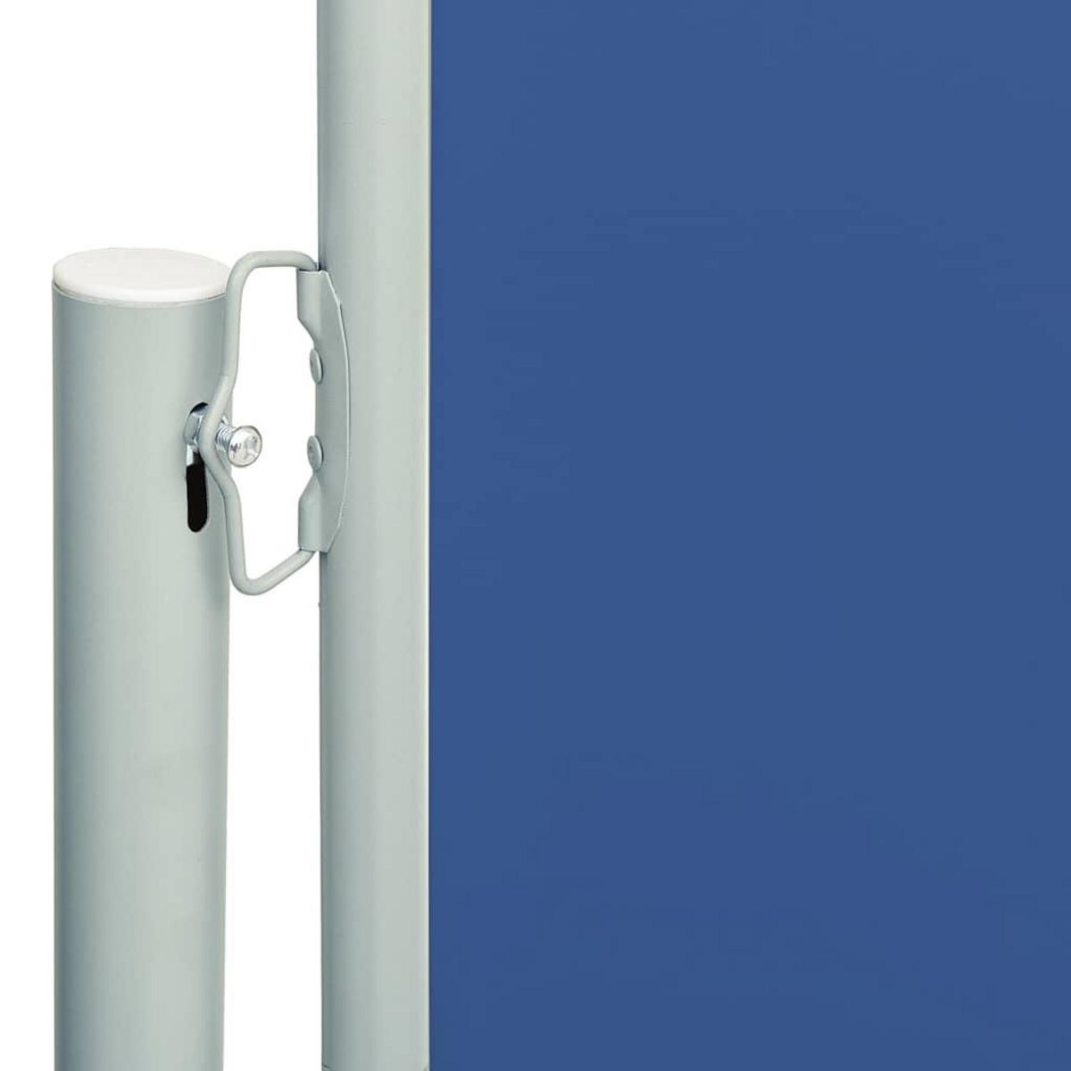 VIDAXL Auvent lateral retractable de patio 117x600 cm Bleu