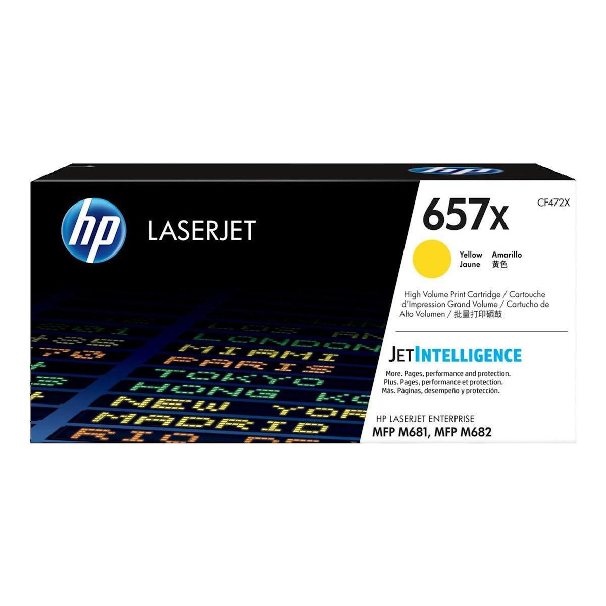 HP Cartouche de toner HP 657X haute capacité jaune
